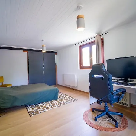 Maison De Avec Grand Jardin Dans Les Landes Entre Et Ocean Vakantiehuis Gastes
